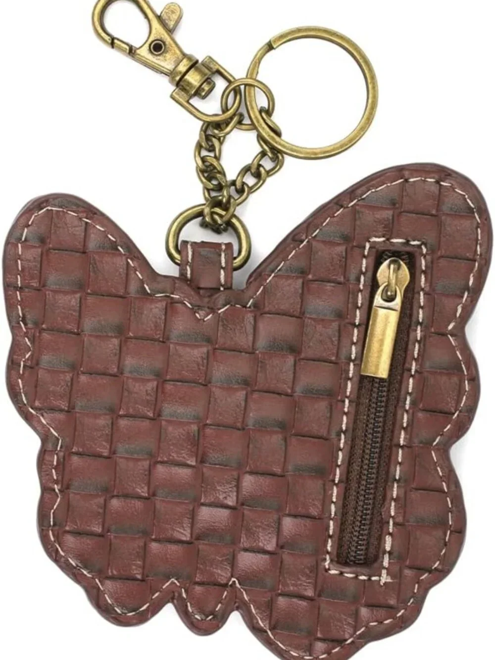 Garden Critter Collection Women's Decorative Key Fob & Coin Purse - Butterfly
